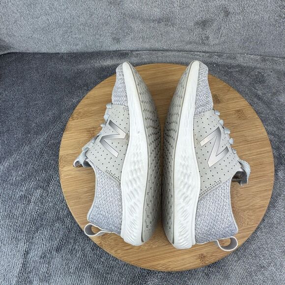 New Balance Fresh Foam Shoes Womens Size 6.5 Gray Knit Running Lifestyle WSPTLG1 - Picture 6 of 9